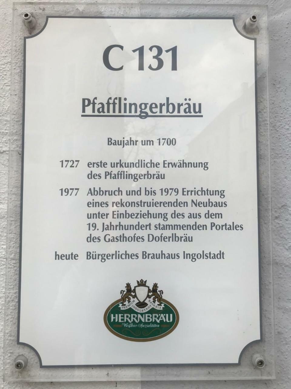 Gasthaus Pfafflinger Neuburg an Der Donau Exterior foto